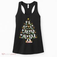 Taekwondo Lover Xmas Lighting Taekwondo Christmas Tree Women's Tank Top thumb 0