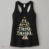 Taekwondo Lover Xmas Lighting Taekwondo Christmas Tree Women's Tank Top thumb 3