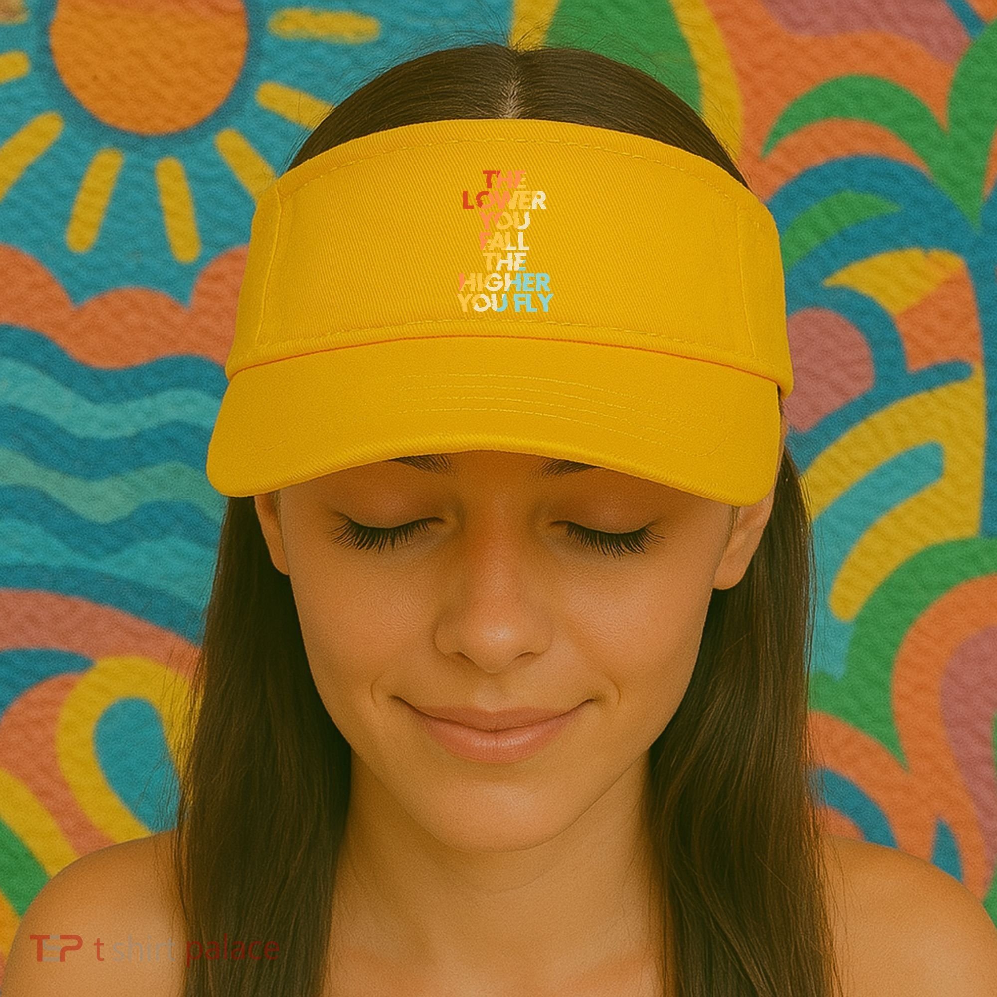 The Lower You Fall The Higher You Fly Visor