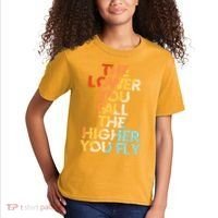 The Lower You Fall The Higher You Fly Kids T-Shirt thumb 2