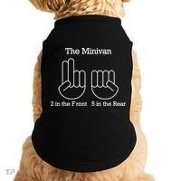 The Minivan 2 In The Front 5 In The Rear Doggie Tank thumb 0