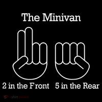 The Minivan 2 In The Front 5 In The Rear Women's Hoodie thumb 2