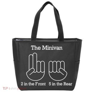 The Minivan 2 In The Front 5 In The Rear Tote Bag