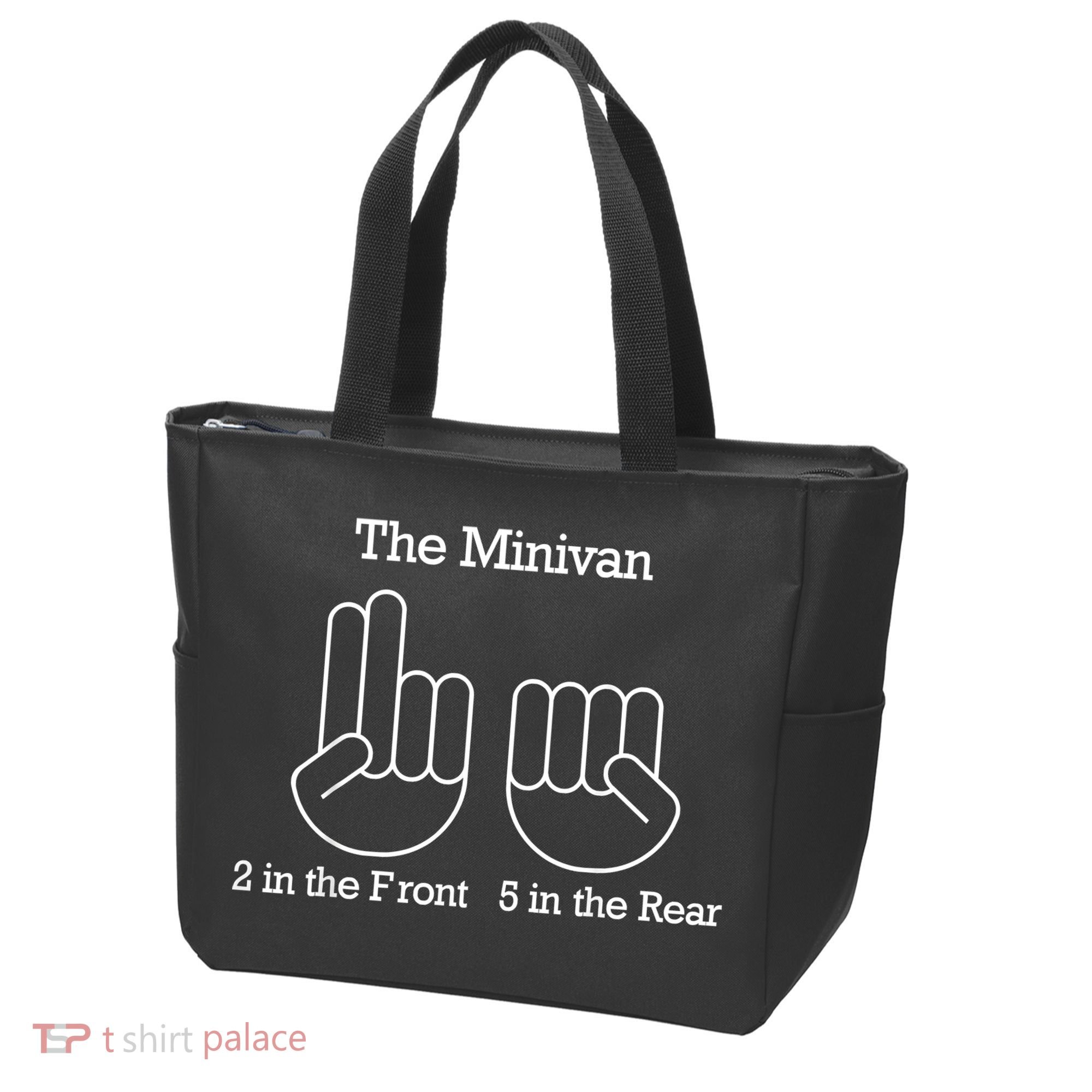 The Minivan 2 In The Front 5 In The Rear Tote Bag