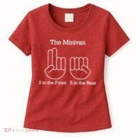 The Minivan 2 In The Front 5 In The Rear Women's T-Shirt thumb 0