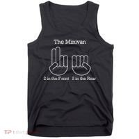 The Minivan 2 In The Front 5 In The Rear Tank Top thumb 0
