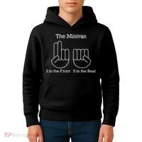 The Minivan 2 In The Front 5 In The Rear Kids Hoodie thumb 4