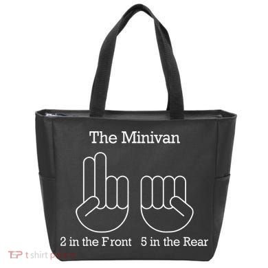 The Minivan 2 In The Front 5 In The Rear Tote Bag