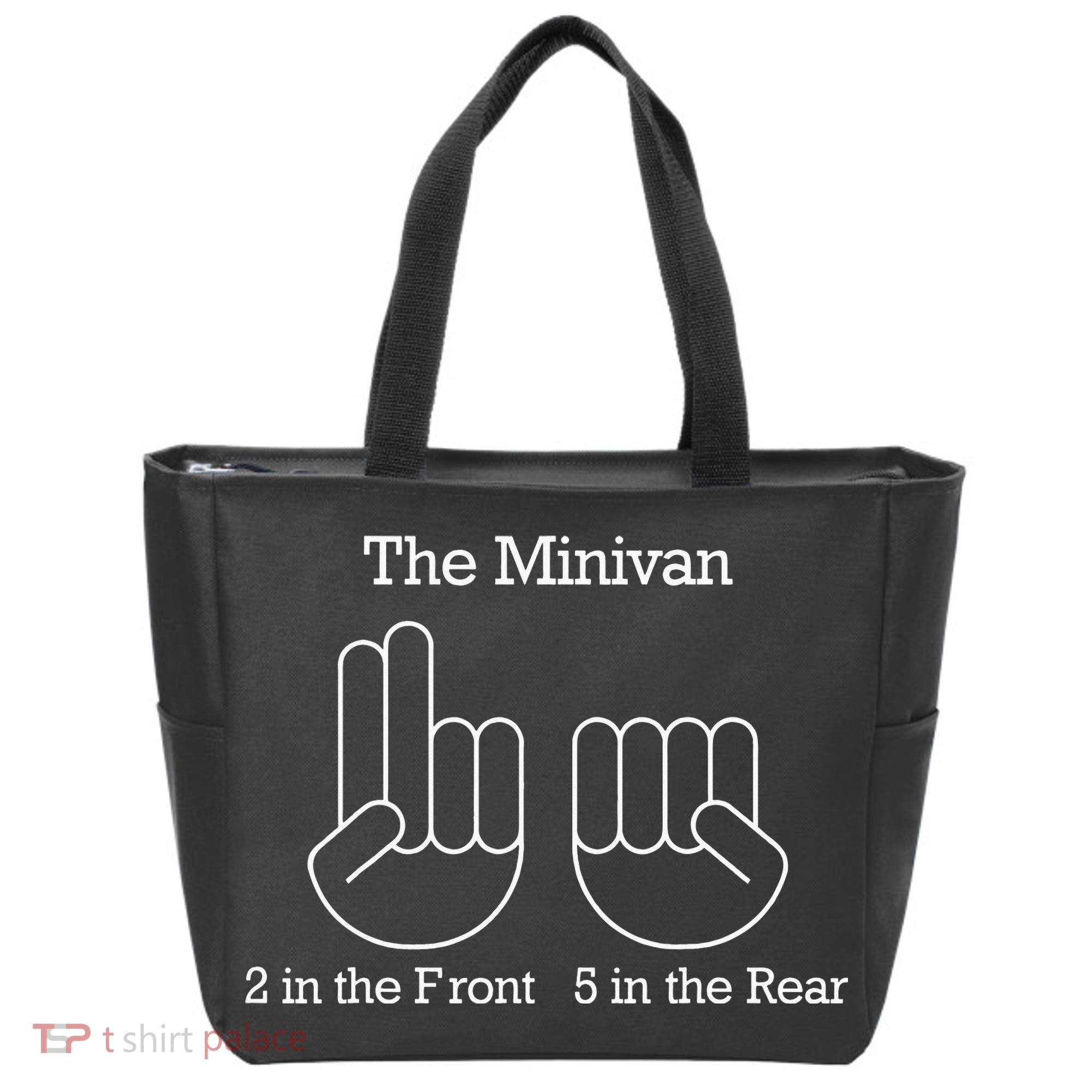 The Minivan 2 In The Front 5 In The Rear Tote Bag