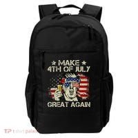 Trump Make 4th of July Great Again Merica Beer Drinking Backpack thumb 0