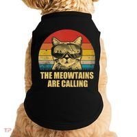 The Meowtains Are Calling Funny Cat Ski Snowboard Goggles Gift Doggie Tank thumb 0