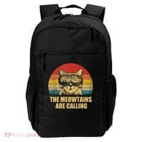 The Meowtains Are Calling Funny Cat Ski Snowboard Goggles Gift Backpack thumb 0