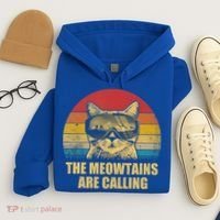 The Meowtains Are Calling Funny Cat Ski Snowboard Goggles Gift Hoodie thumb 4