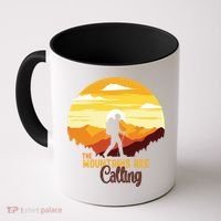 The Mountains Are Calling Coffee Mug thumb 0