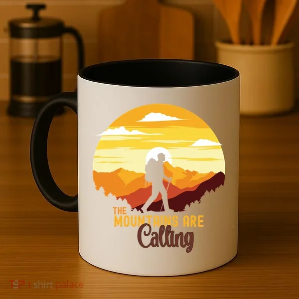 The Mountains Are Calling Coffee Mug