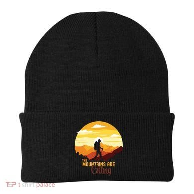 The Mountains Are Calling Beanie