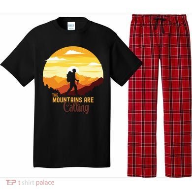 The Mountains Are Calling Pajama Set