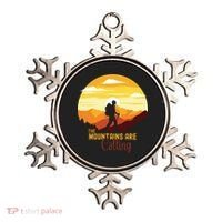 The Mountains Are Calling Ornament thumb 0