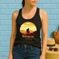 The Mountains Are Calling Women's Tank Top thumb 2