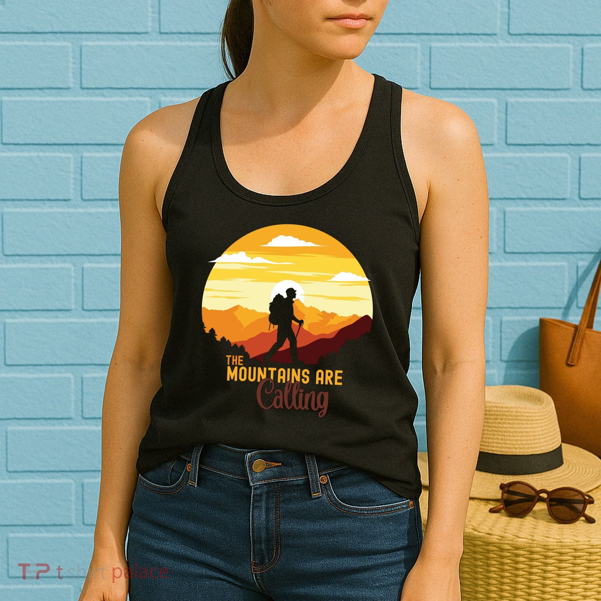 The Mountains Are Calling Women's Tank Top