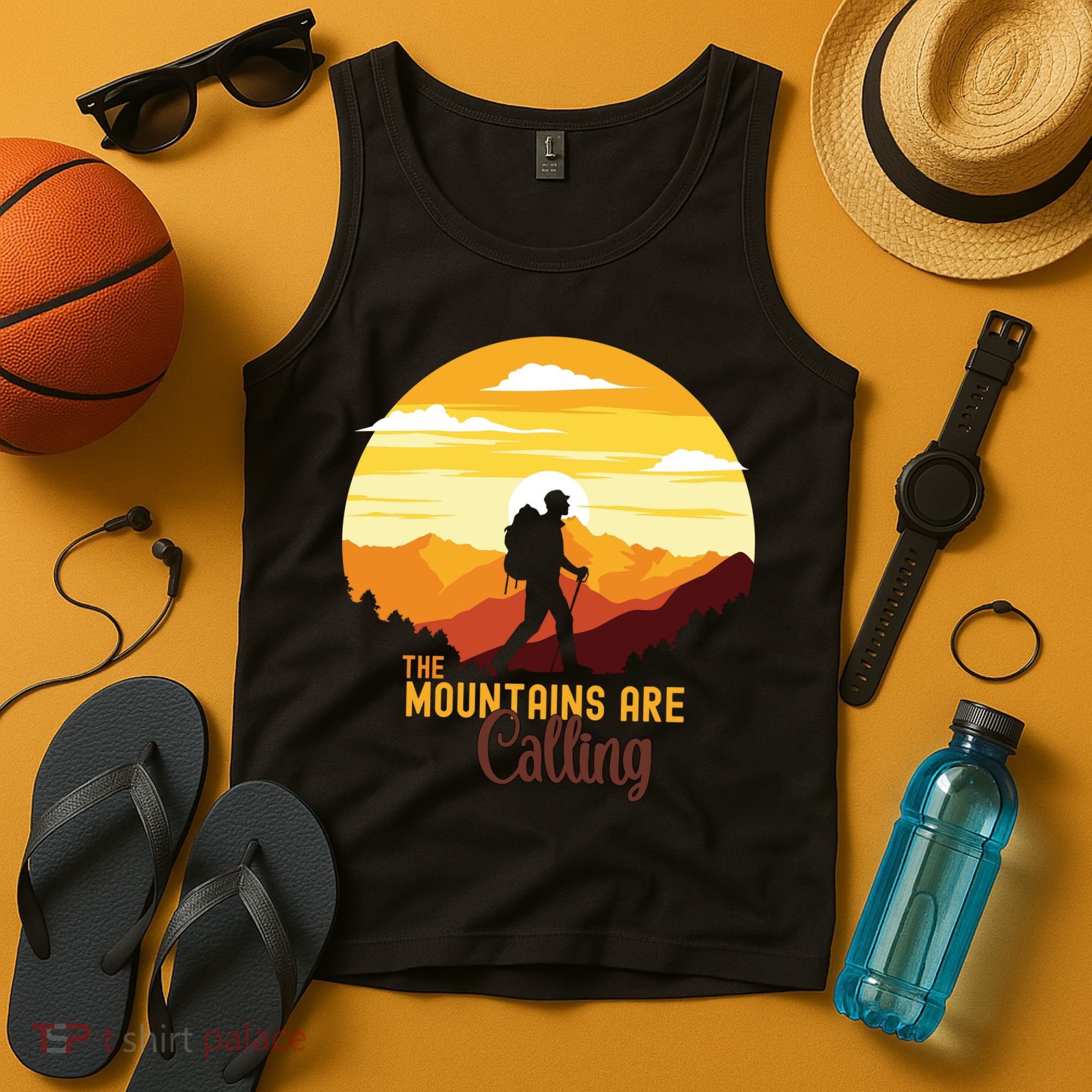 The Mountains Are Calling Tank Top