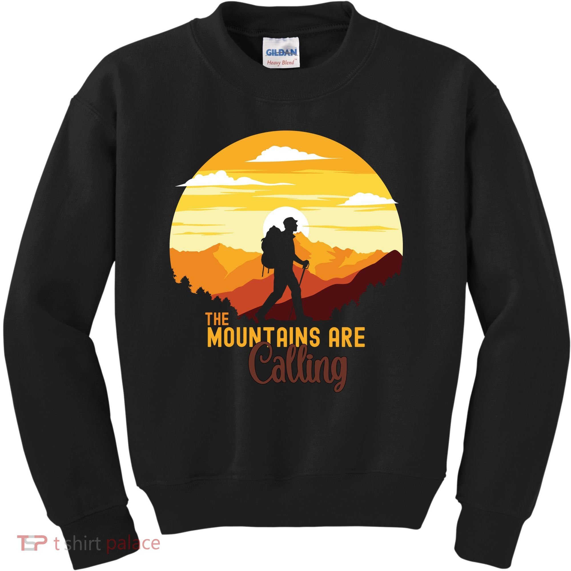 The Mountains Are Calling Kids Sweatshirt