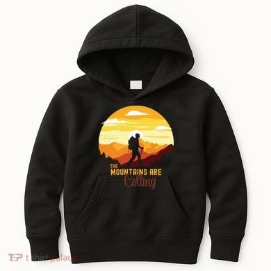 The Mountains Are Calling Kids Hoodie