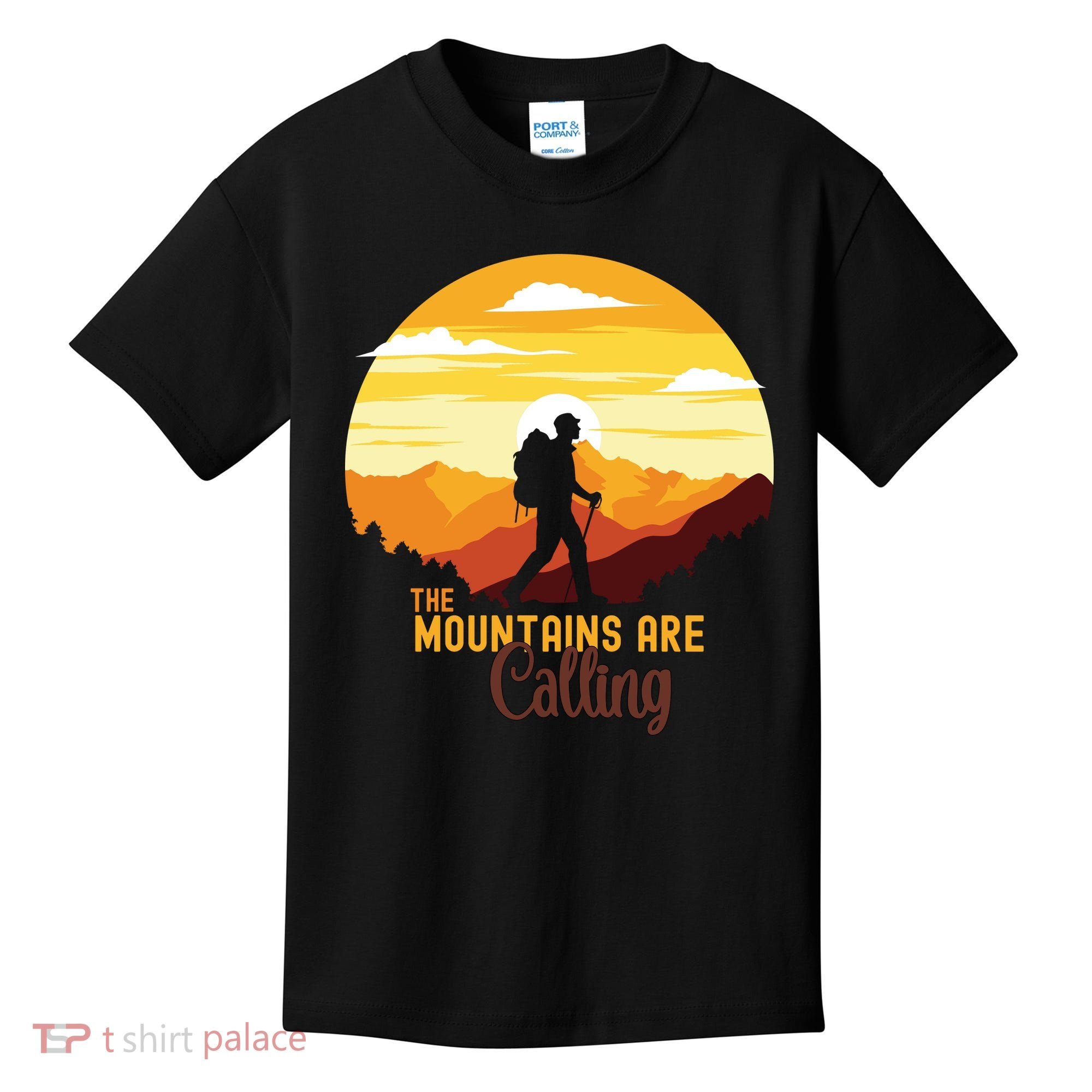 The Mountains Are Calling Kids T-Shirt