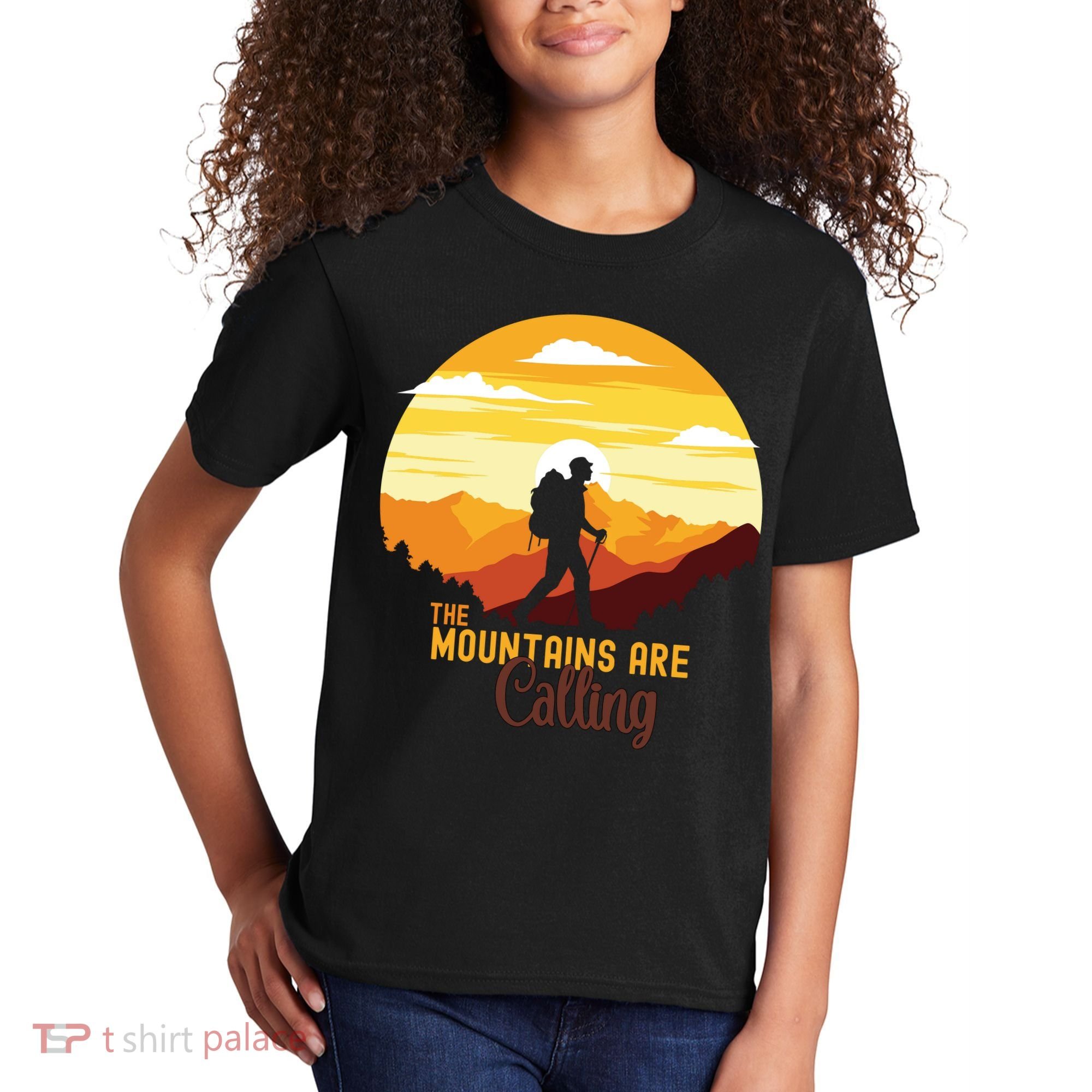The Mountains Are Calling Kids T-Shirt