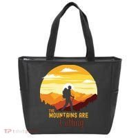 The Mountains Are Calling Tote Bag thumb 0