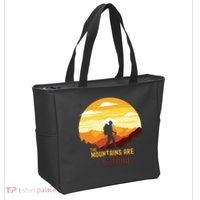 The Mountains Are Calling Tote Bag thumb 2
