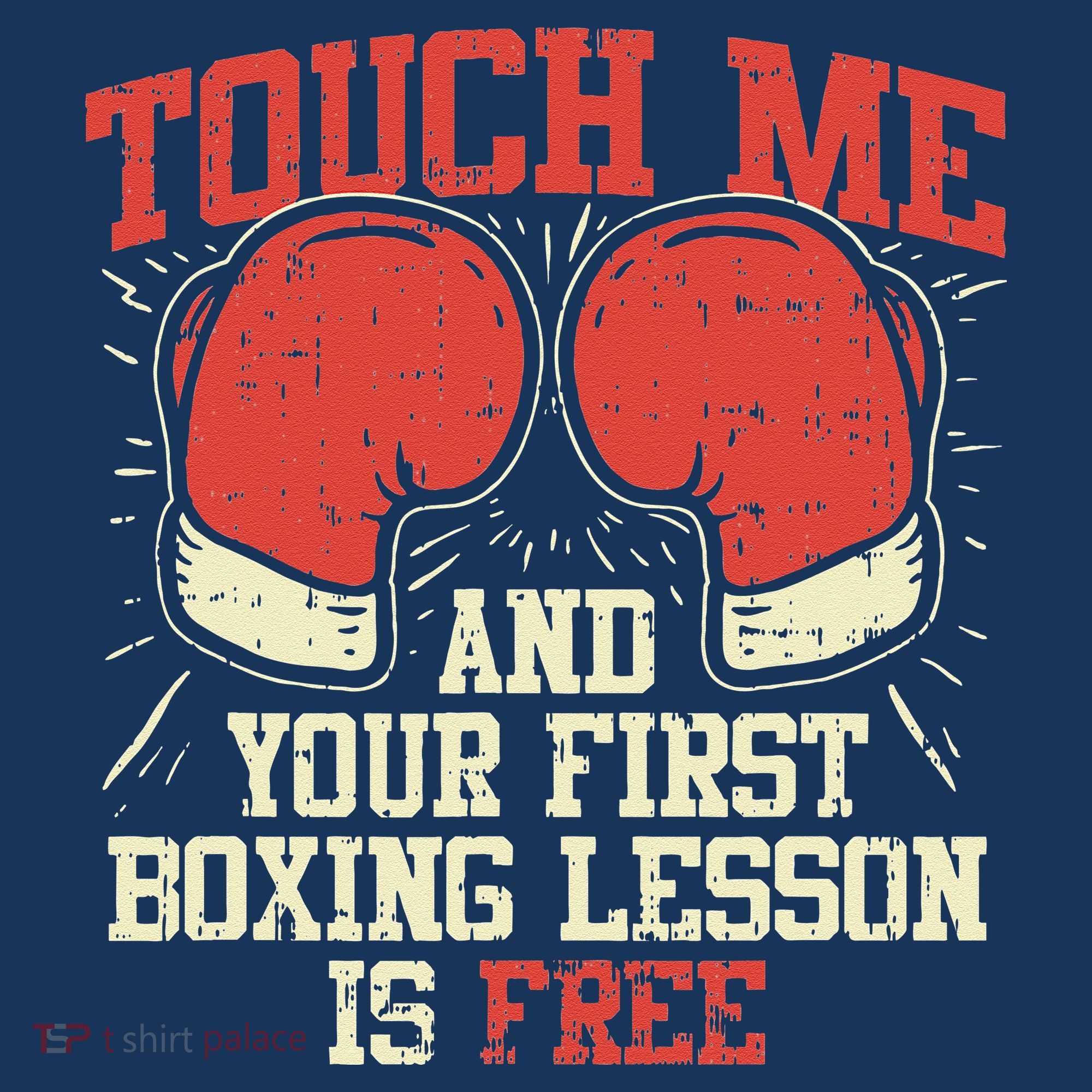 Touch Me And Your First Boxing Lesson Is Free Women's Hoodie