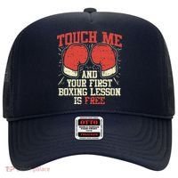 Touch Me And Your First Boxing Lesson Is Free Hat thumb 0