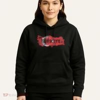 Turkish Map And Flag Souvenir Distressed Turkiye Hoodie thumb 5