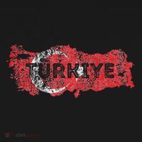 Turkish Map And Flag Souvenir Distressed Turkiye Women's Hoodie thumb 2