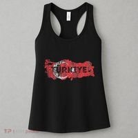 Turkish Map And Flag Souvenir Distressed Turkiye Women's Tank Top thumb 3