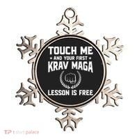 Touch Me And Your First Krav Maga Lesson Is Free Ornament thumb 0