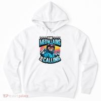 The Meowtains Are Calling Snowboard Cat Skiing Hoodie thumb 0