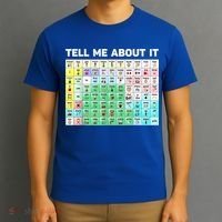 Tell Me About It Speech Language Pathology AAC Sped Teacher T-Shirt thumb 3