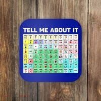 Tell Me About It Speech Language Pathology AAC Sped Teacher Coaster thumb 0