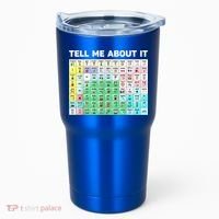 Tell Me About It Speech Language Pathology AAC Sped Teacher Tumbler thumb 0