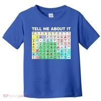 Tell Me About It Speech Language Pathology AAC Sped Teacher Toddler T-Shirt thumb 0