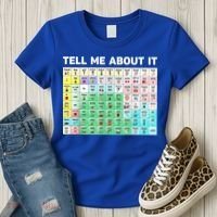 Tell Me About It Speech Language Pathology AAC Sped Teacher Women's T-Shirt thumb 3