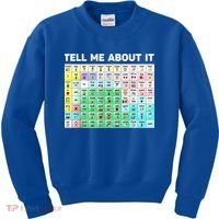 Tell Me About It Speech Language Pathology AAC Sped Teacher Kids Sweatshirt thumb 0