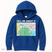 Tell Me About It Speech Language Pathology AAC Sped Teacher Kids Hoodie thumb 0