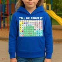 Tell Me About It Speech Language Pathology AAC Sped Teacher Kids Hoodie thumb 3