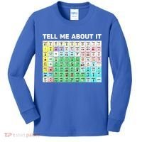 Tell Me About It Speech Language Pathology AAC Sped Teacher Kids Long Sleeve Shirt thumb 0