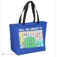 Tell Me About It Speech Language Pathology AAC Sped Teacher Tote Bag thumb 2