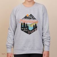 The Mountains Are Calling And I Must Go Women's Sweatshirt thumb 0