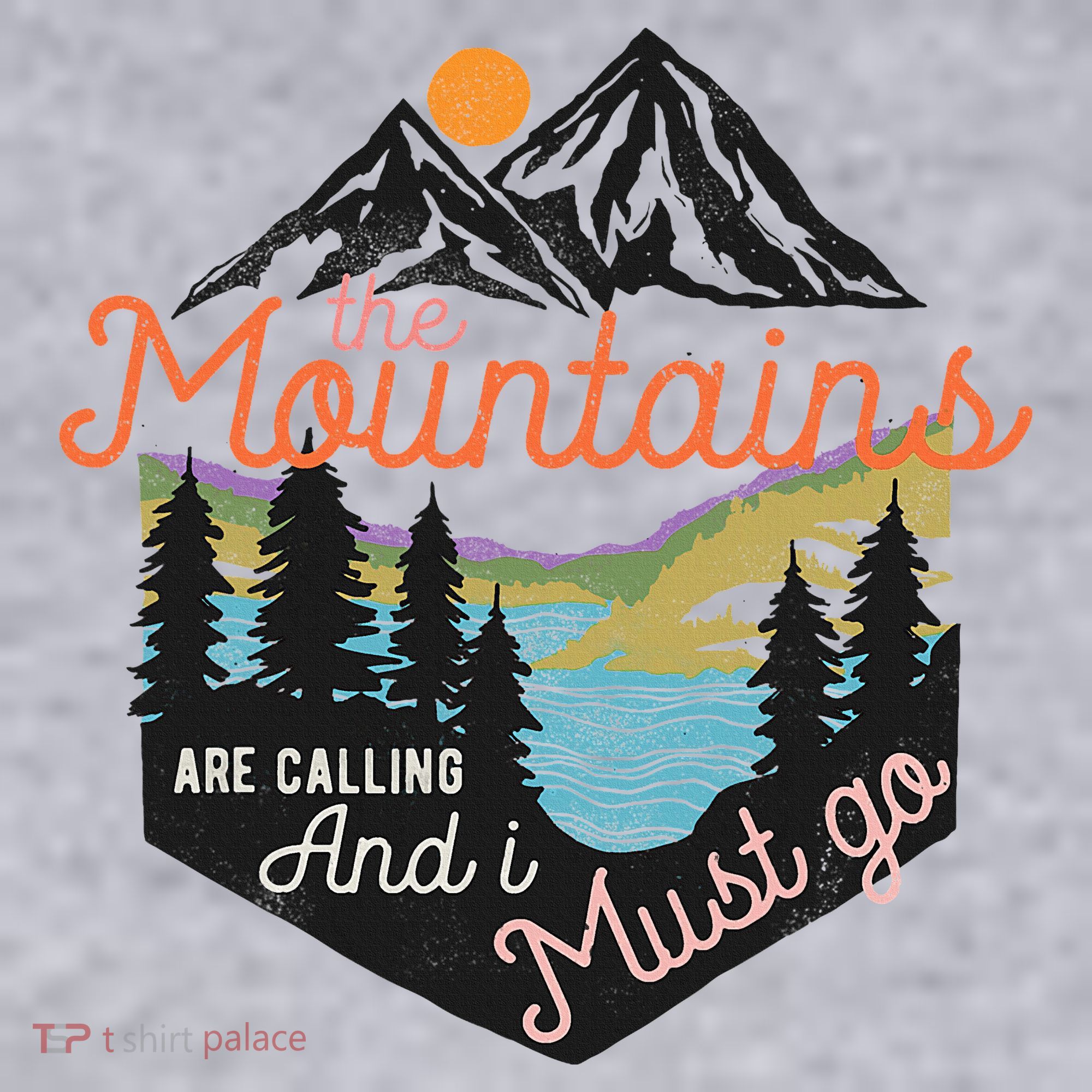 The Mountains Are Calling And I Must Go Women's Sweatshirt